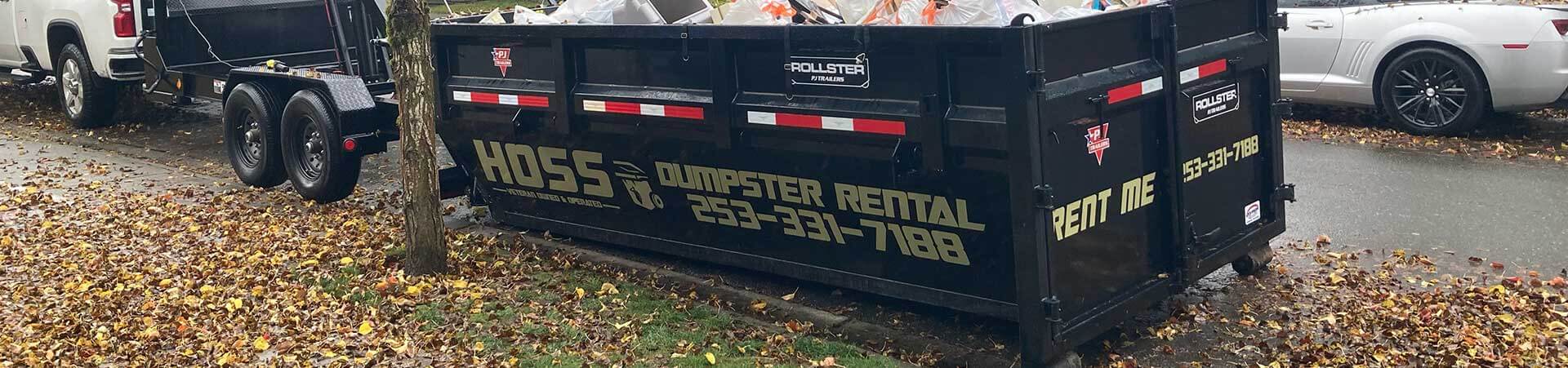 dumpster rental, junk removal