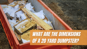 20 YARD DUMPSTER